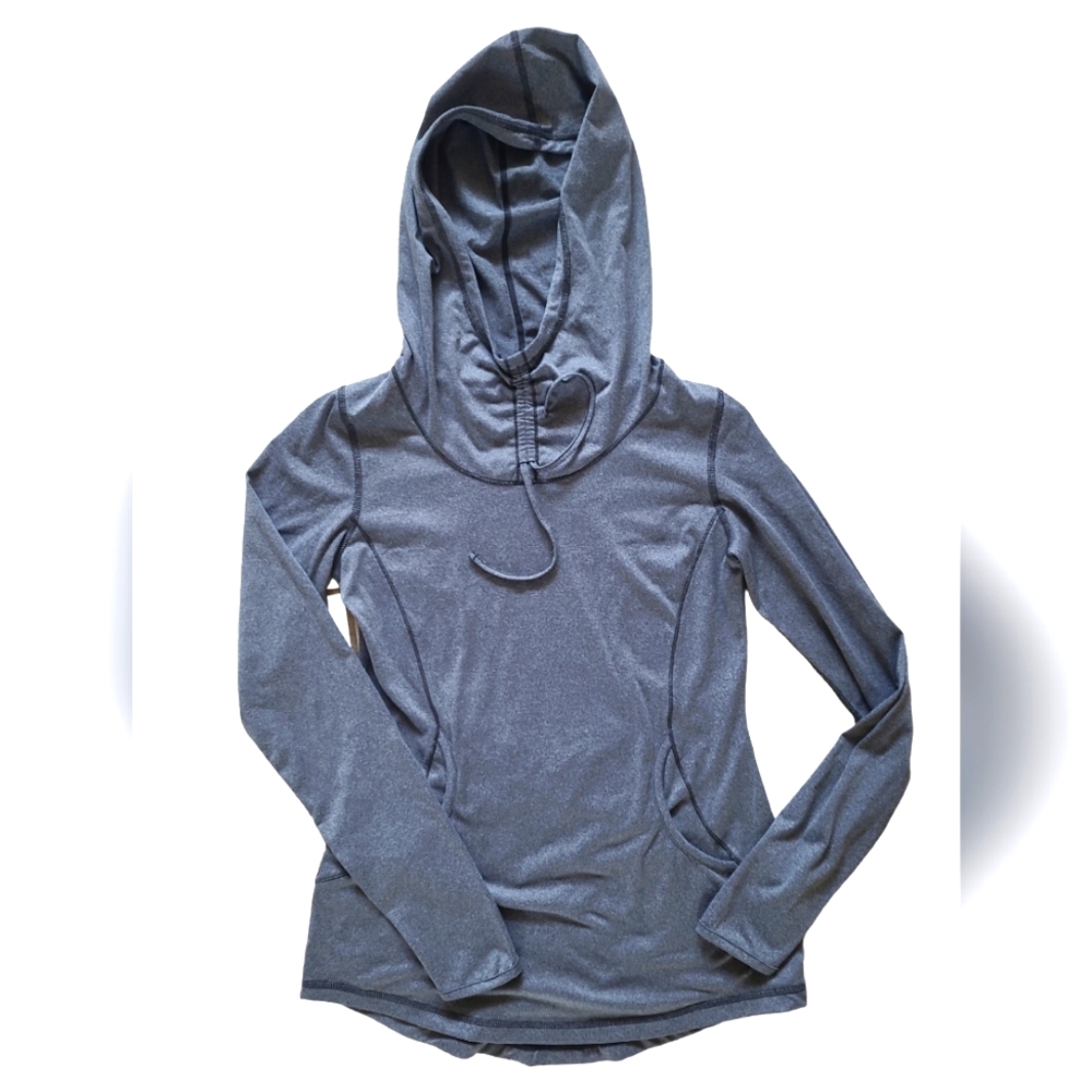 New Balance slim tapered waist Light hoodie jacket. EUC